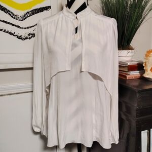 Beate Heymann Street Couture Off White Blouse 2024 Design Women's Medium